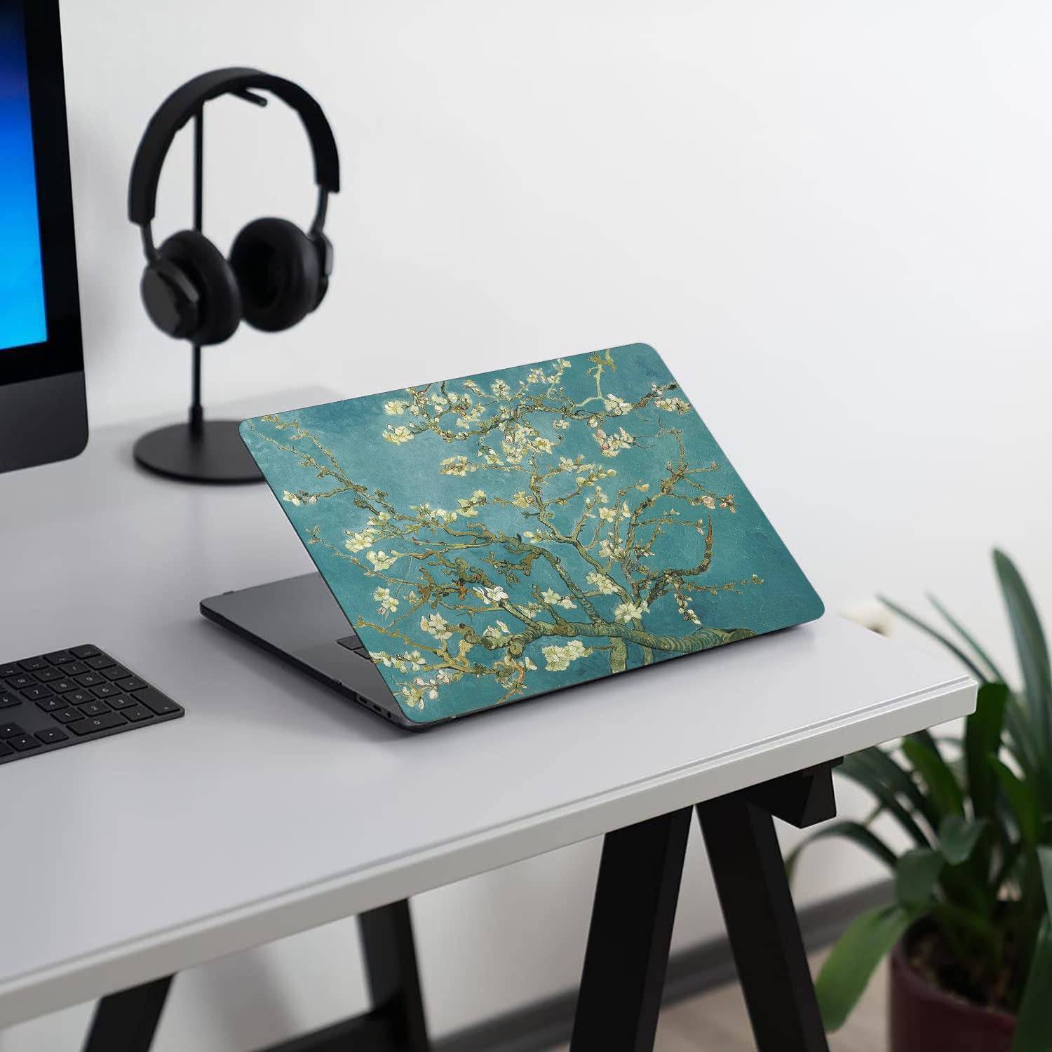 Van Gogh Works ”Blooming Apricot Blossoms“ Macbook case customizable