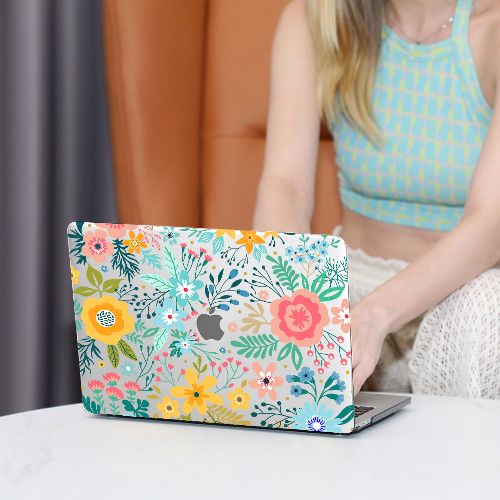 Abstract Flower Macbook case BELKCASE