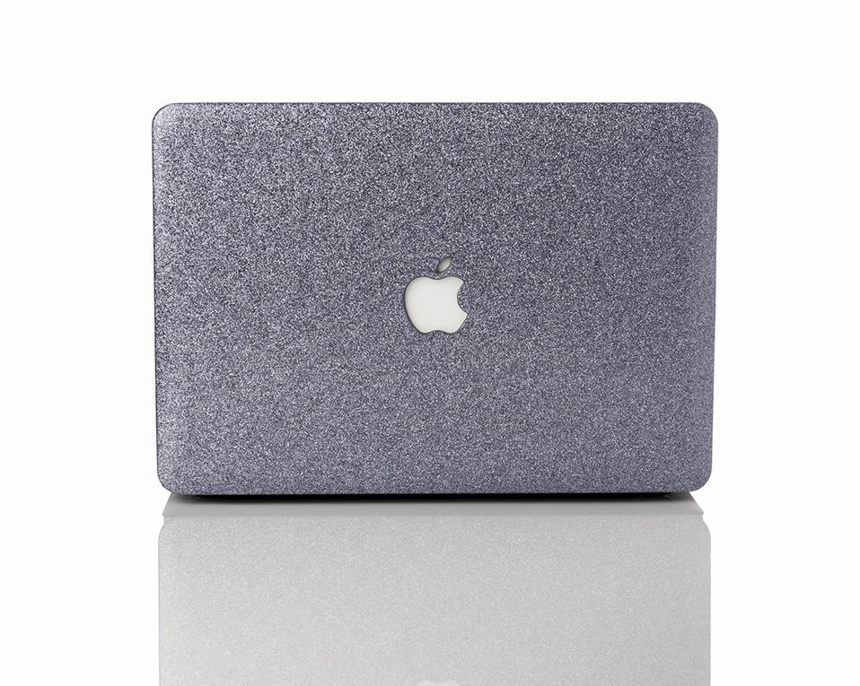 Glitter Dark Grey | Macbook case