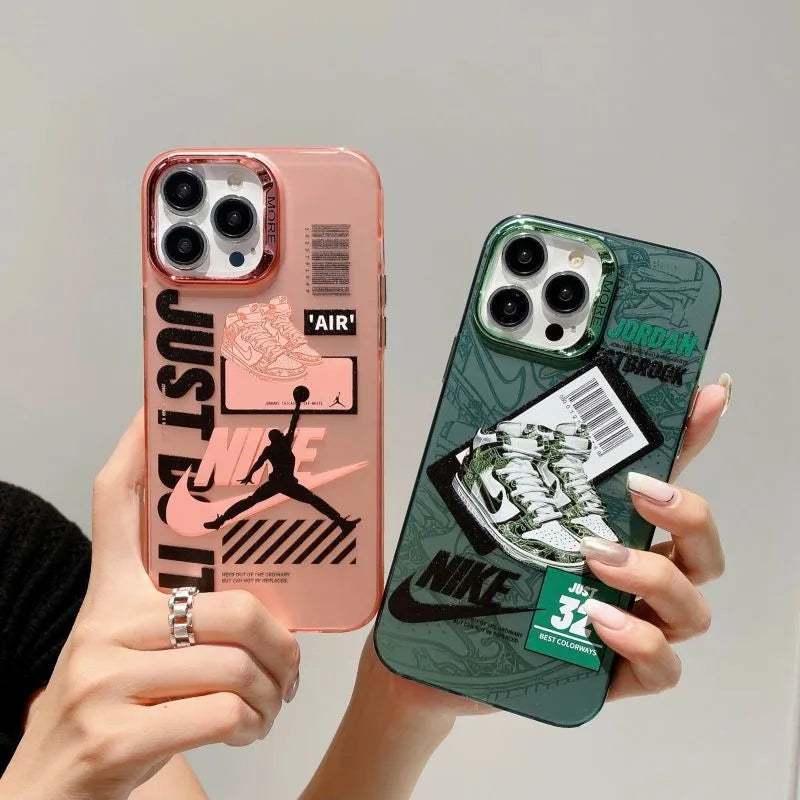 NIKE × Air Jordan 1×Just Do It iPhone Case