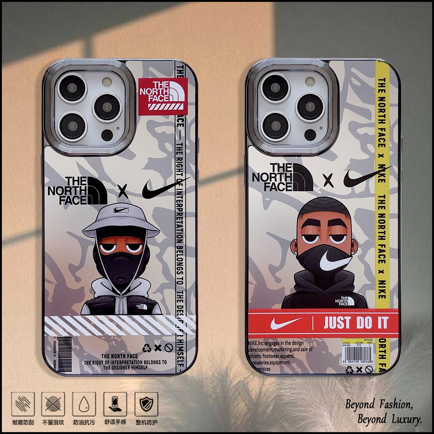 The North Face Mask Fashion Men iphone Case