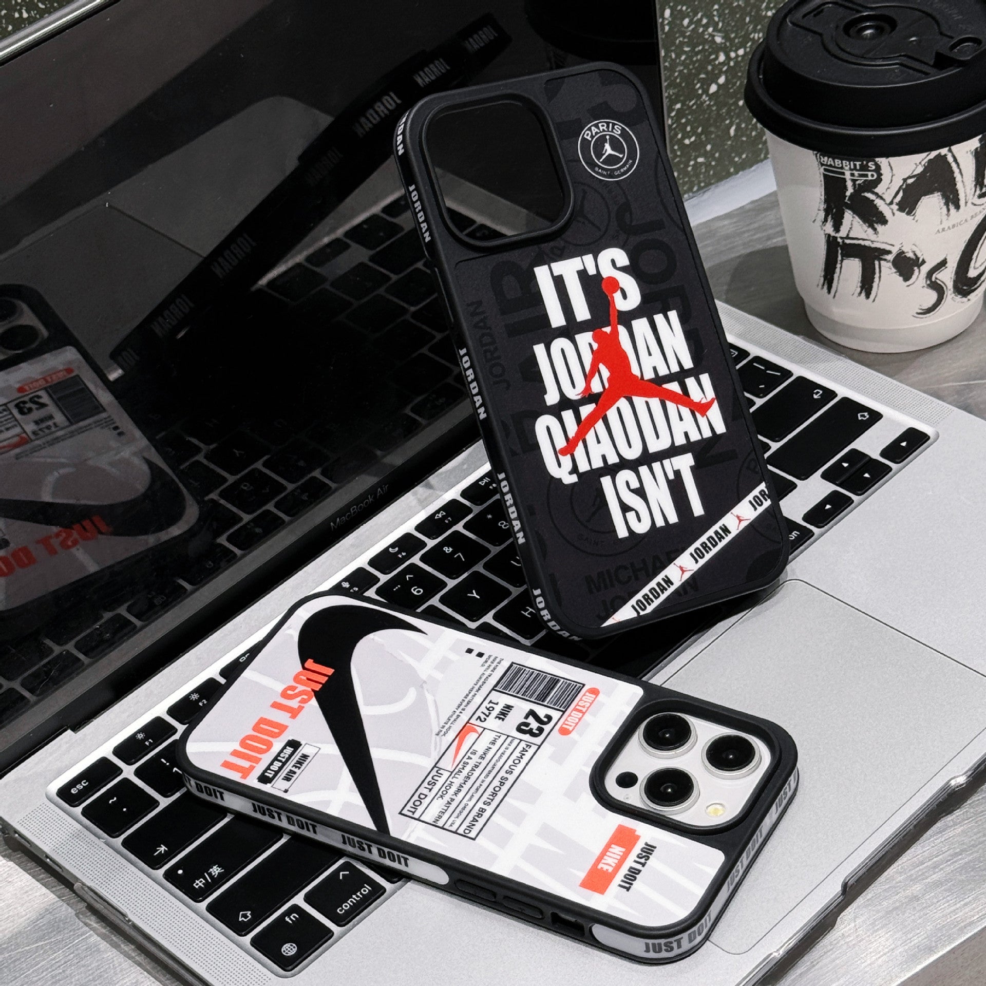 NIKE ×Just Do It Tag iphone Case