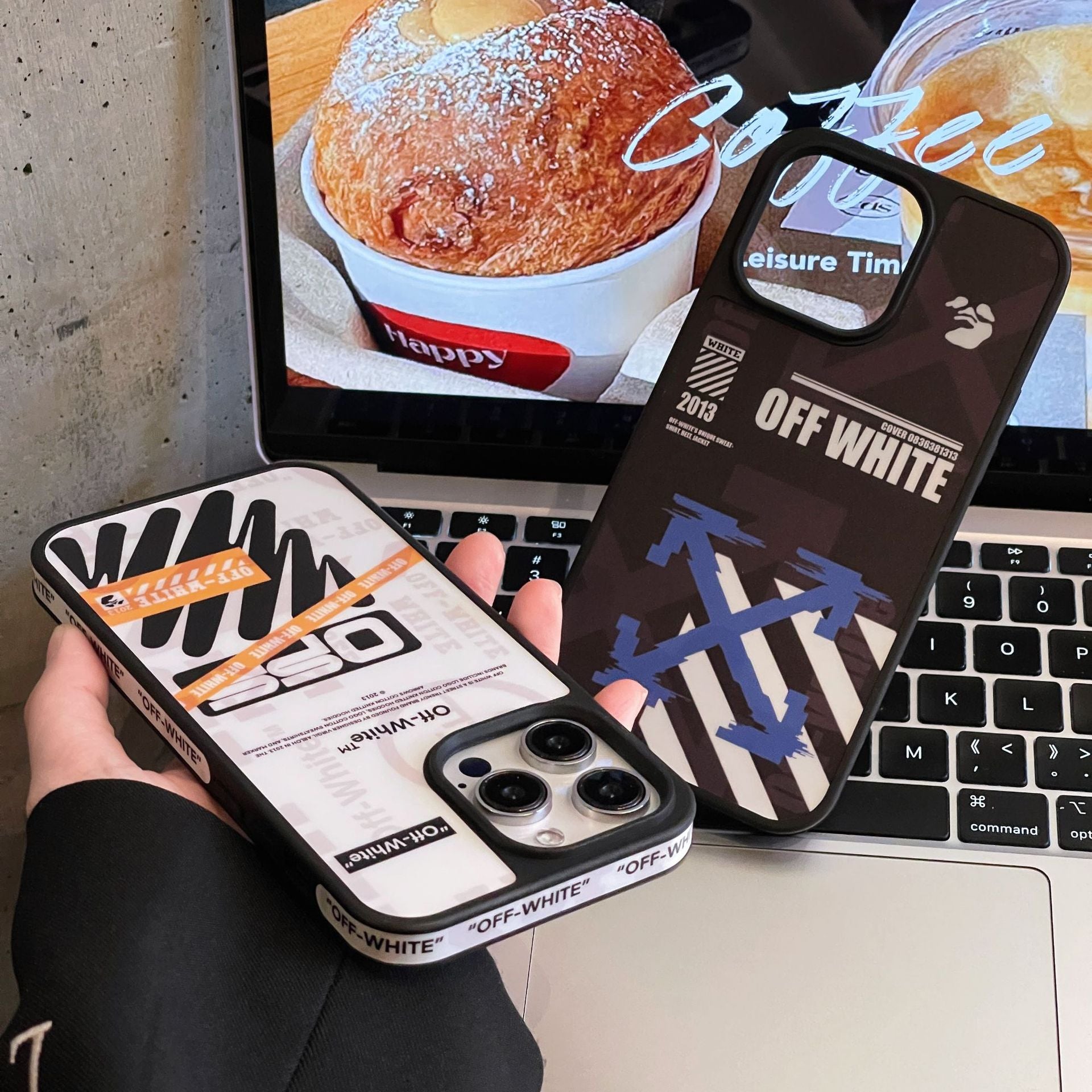 Off-White iPhone Case Street Stripe