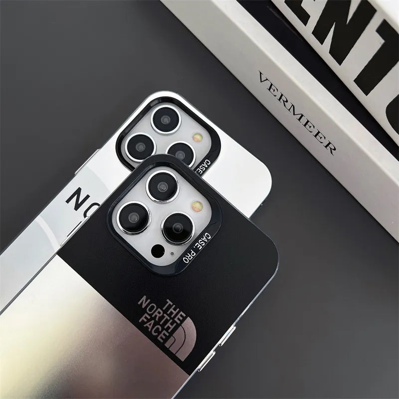 Electroplated Silver TNF iphone Case