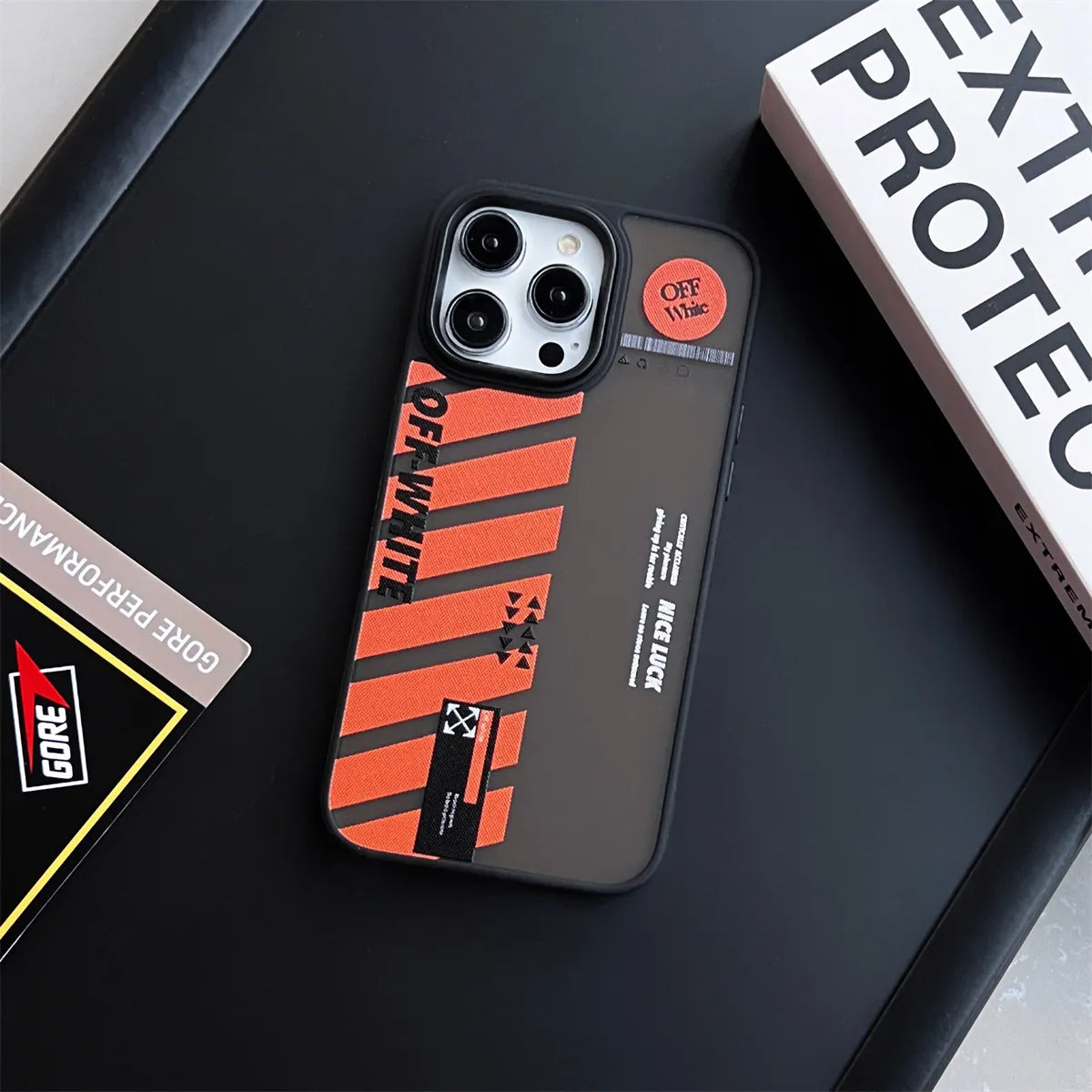 Off-White Trendy Street iPhone Case