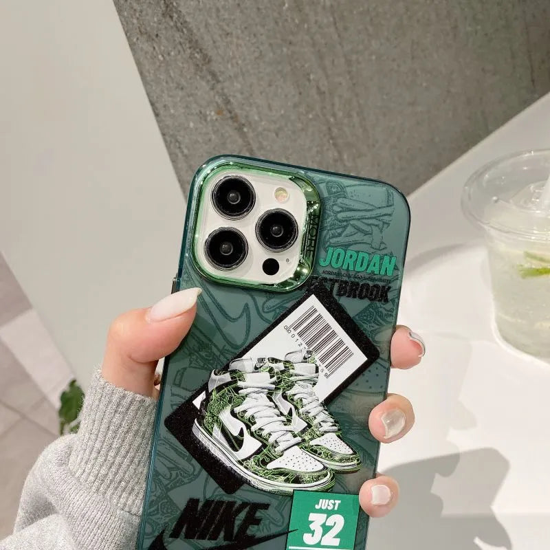 NIKE × Air Jordan 1×Just Do It iPhone Case