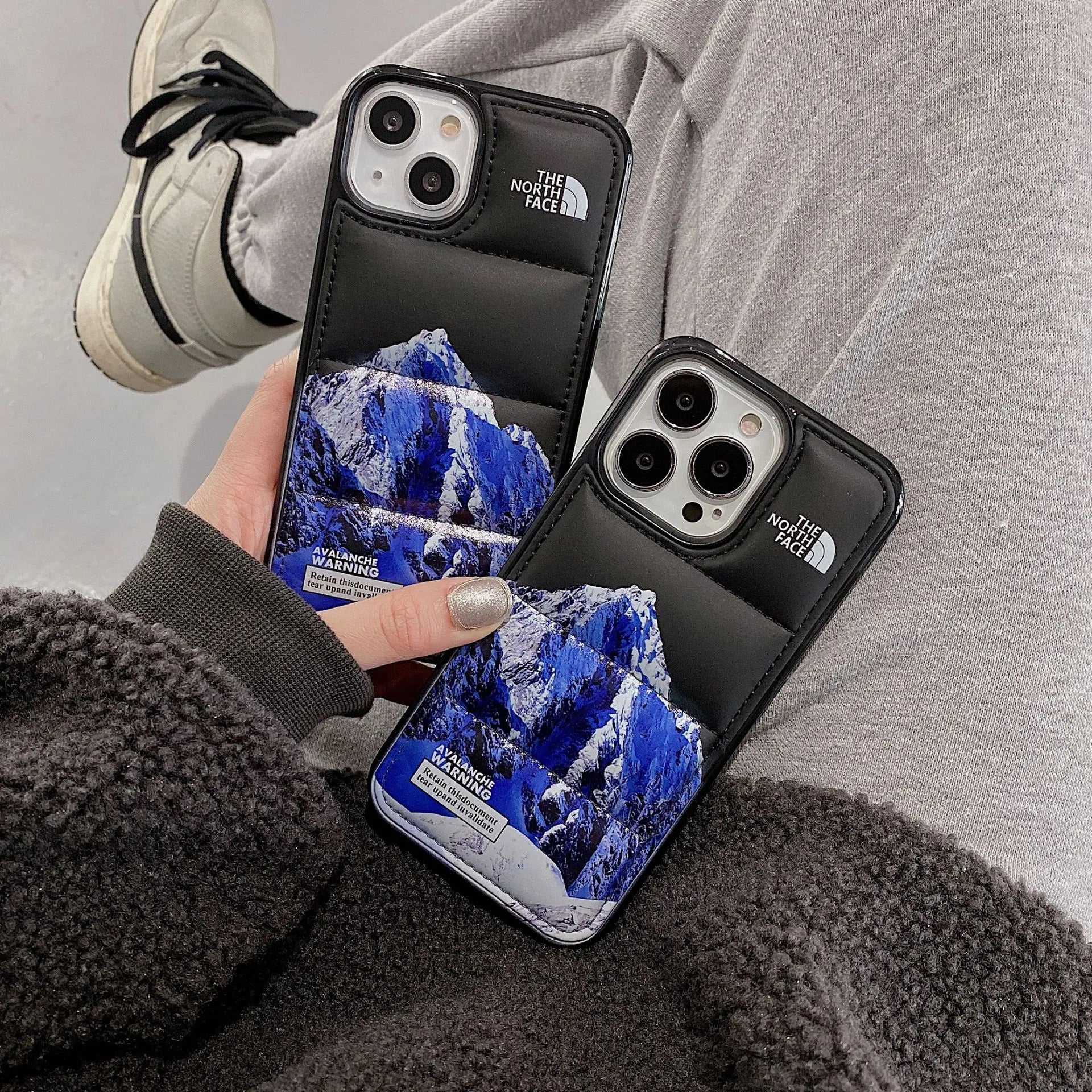 The North Face Goose Down Jacket iphone Case