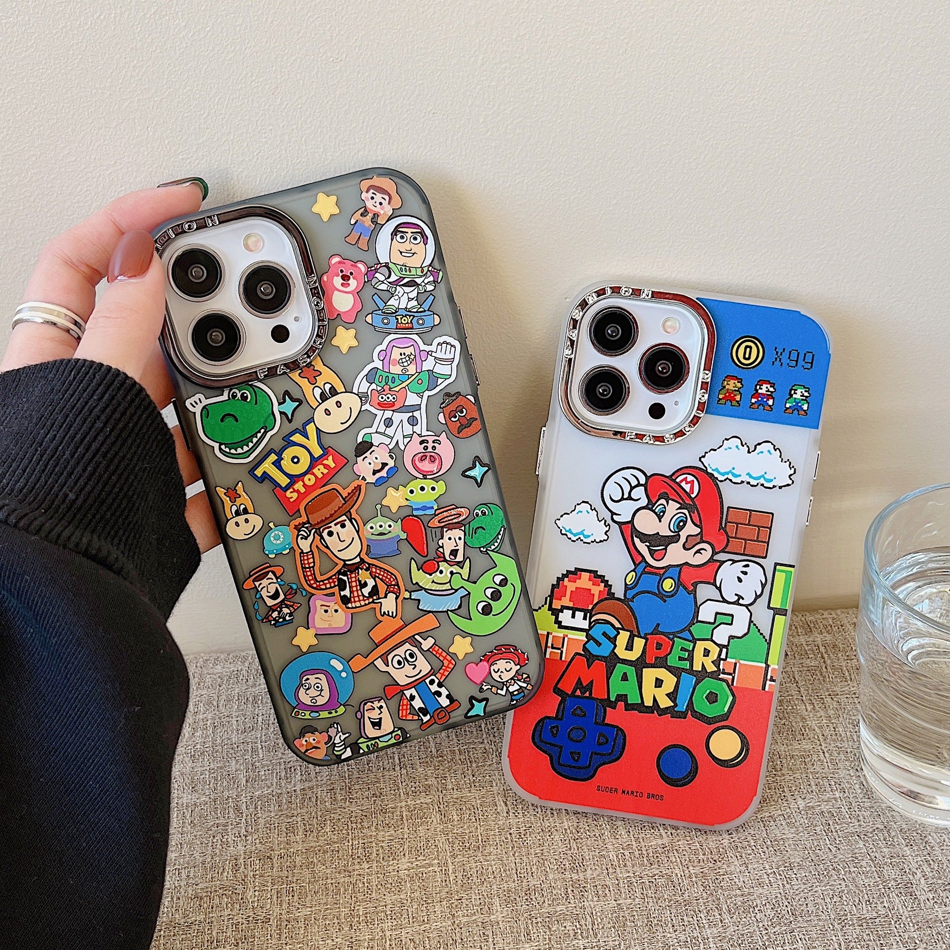 Super Mario, Toy Story iphone Case