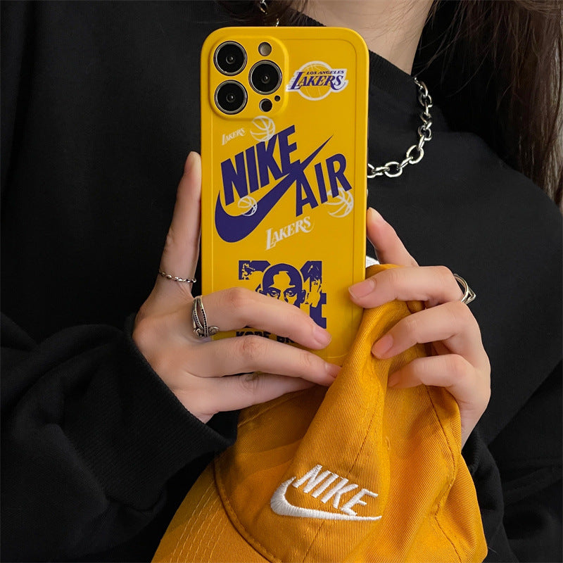 NIKE NBA Trendy Sports Team iPhone Case