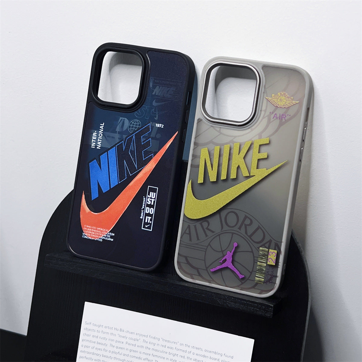 Nike × Air Jordan 1 iPhone Case Frosted Trend