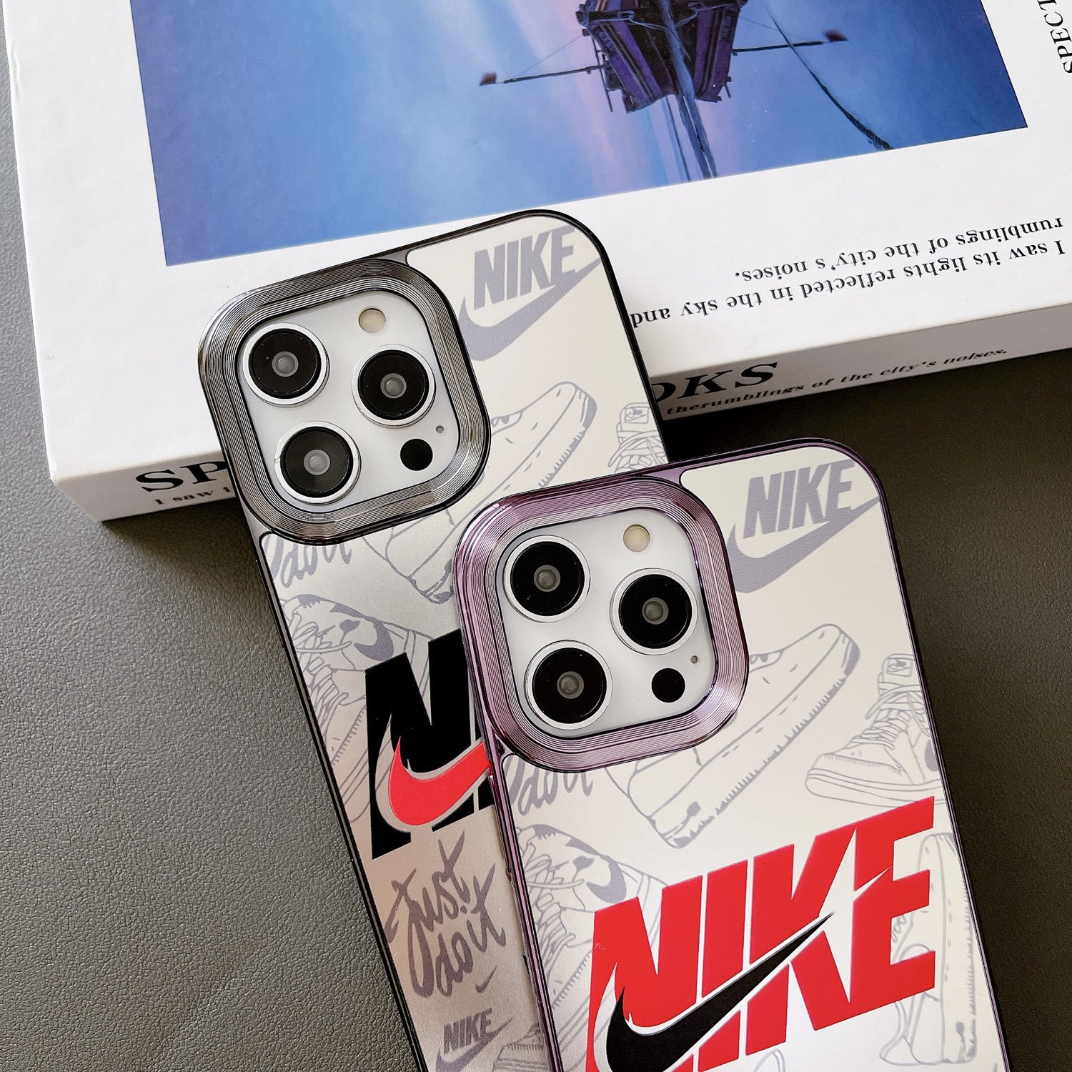 Nike iphone Case Silver-plated Carbon Brazing