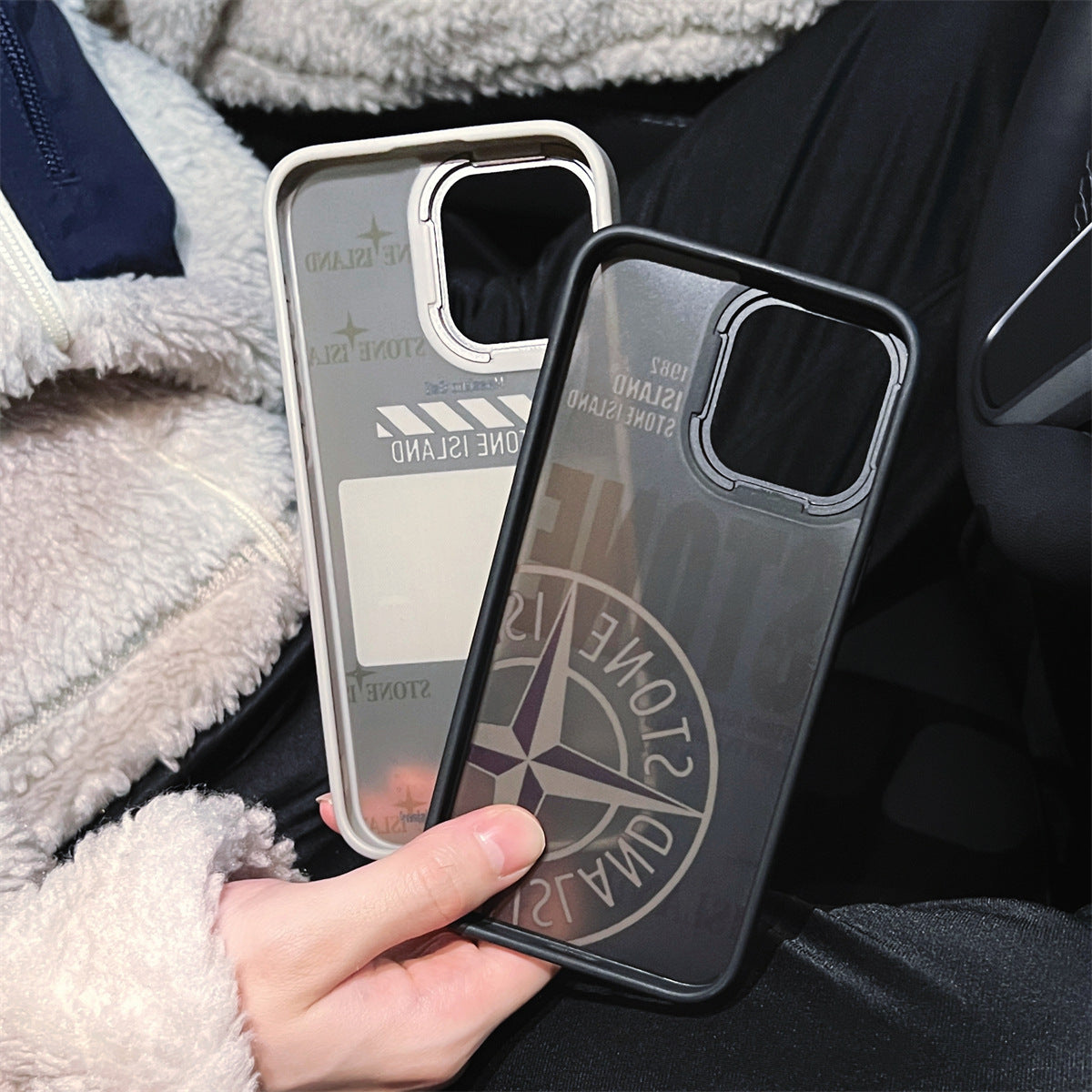 Stone Island Trend Label iPhone Case