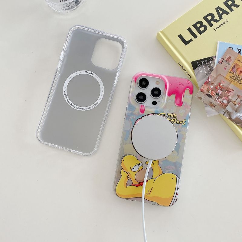 Pikachu×The Simpsons Magsafe iPhone Case