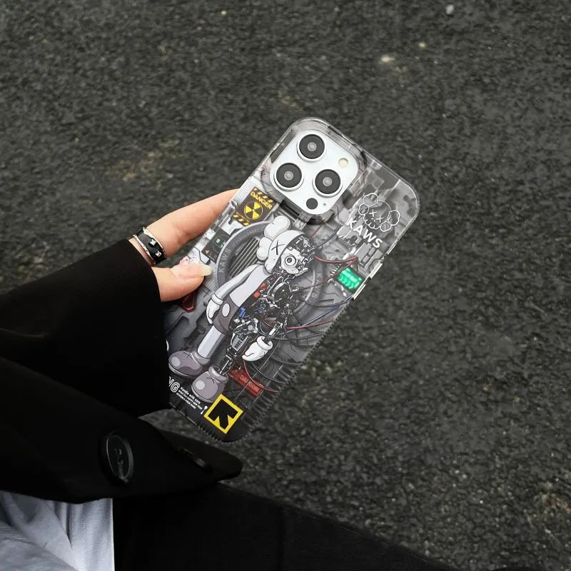 Mechanical - Kawsart  Anime Characters iPhone Case -supports MagSafe