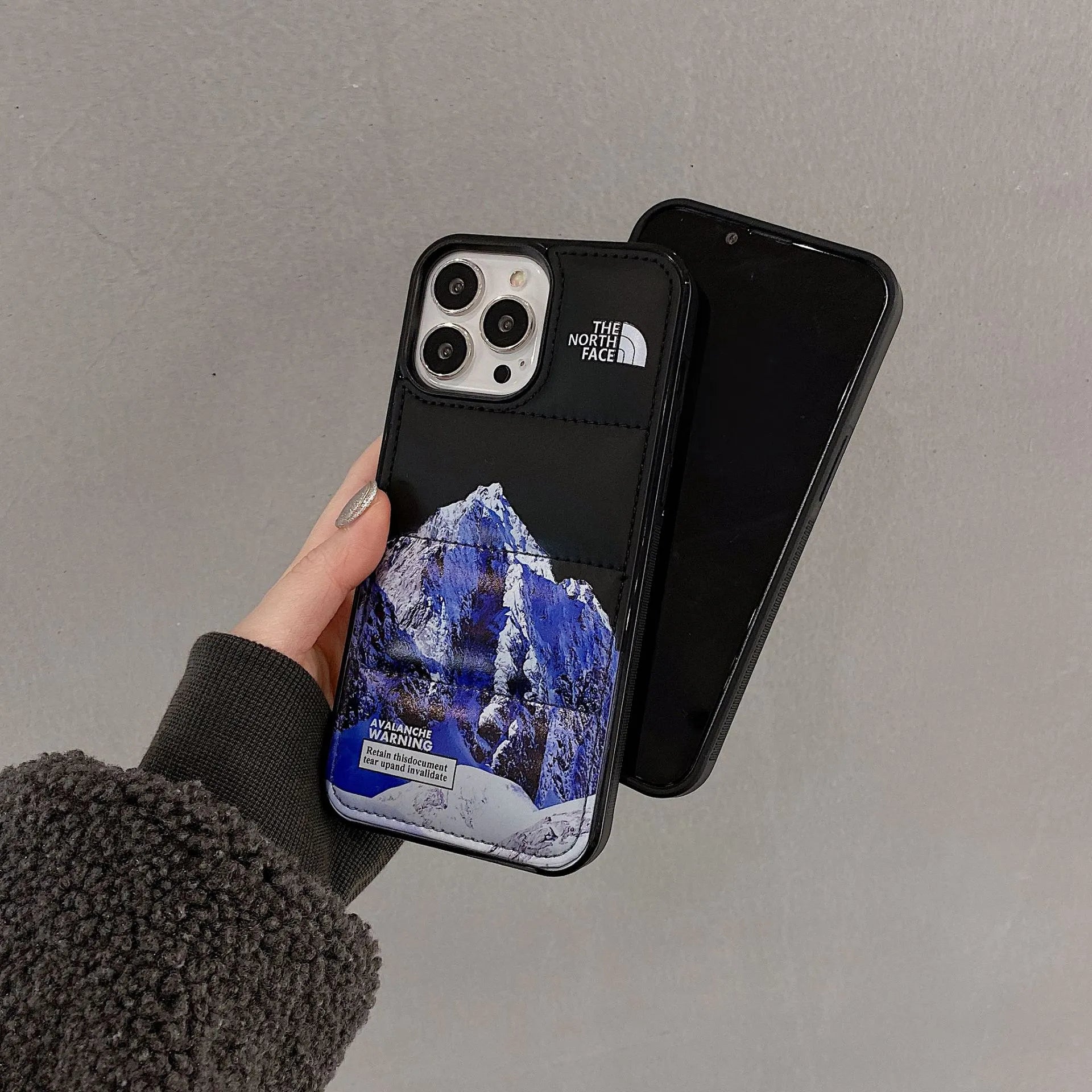 The North Face Goose Down Jacket iphone Case