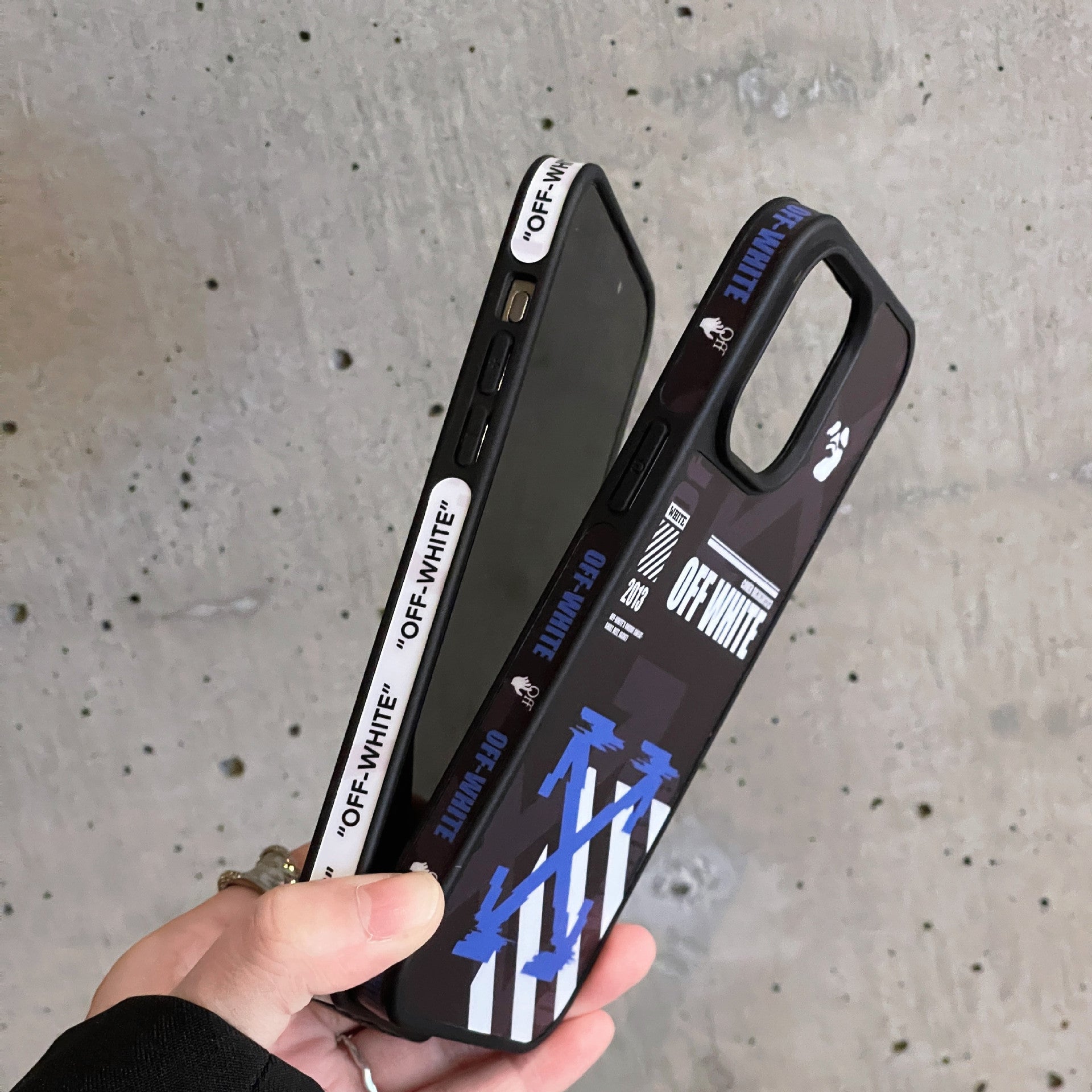 Off-White iPhone Case Street Stripe