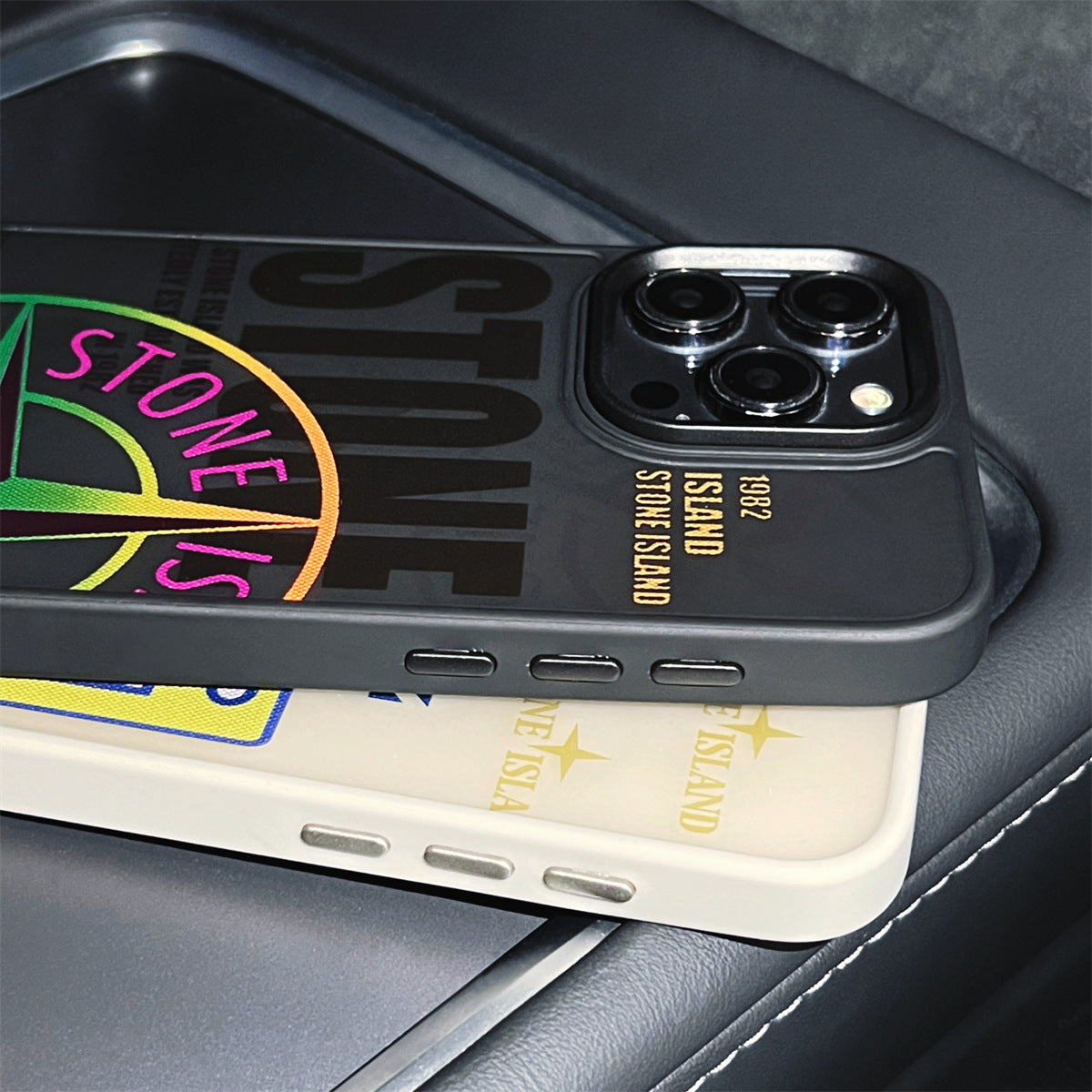 Stone Island Trend Label iPhone Case