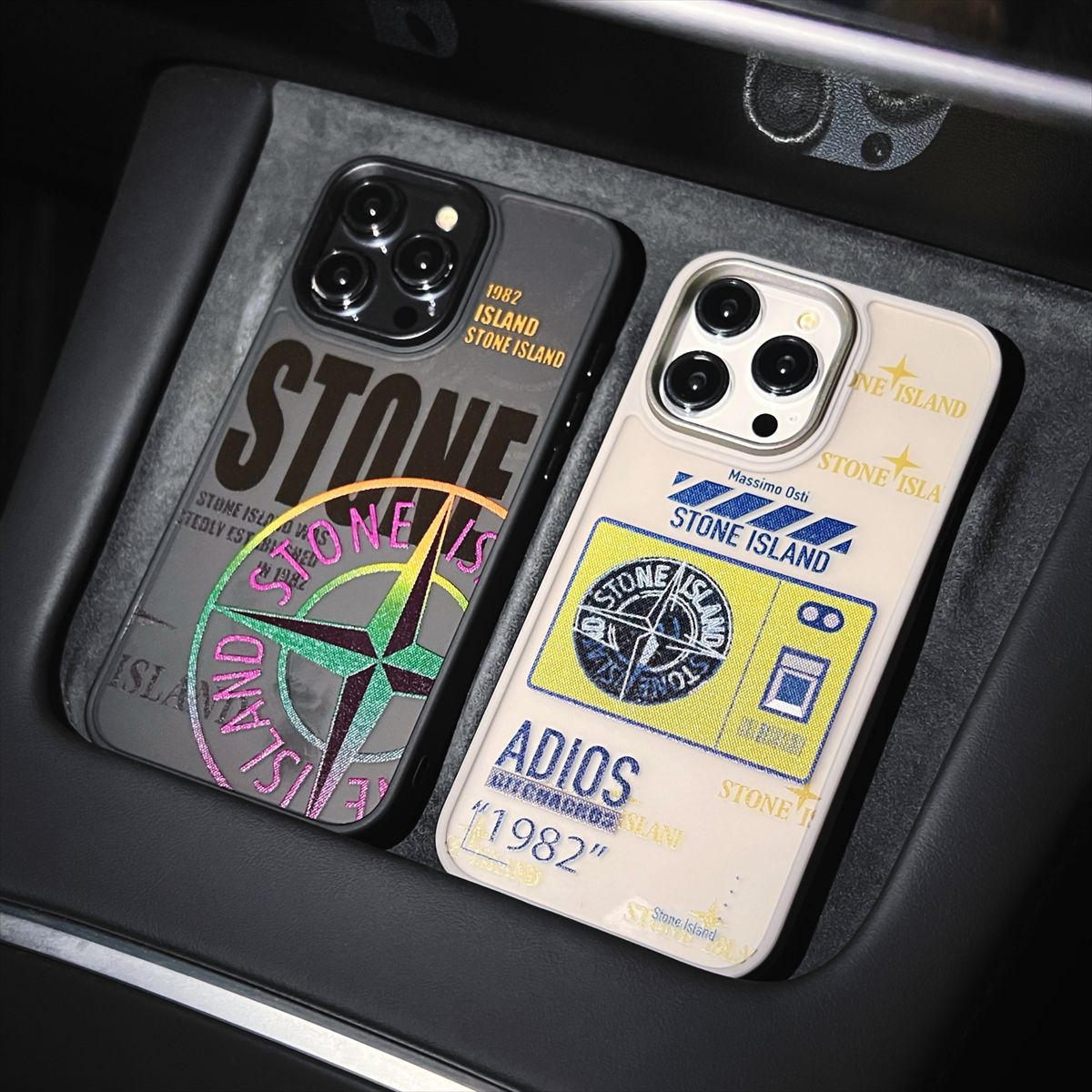 Stone Island Trend Label iPhone Case