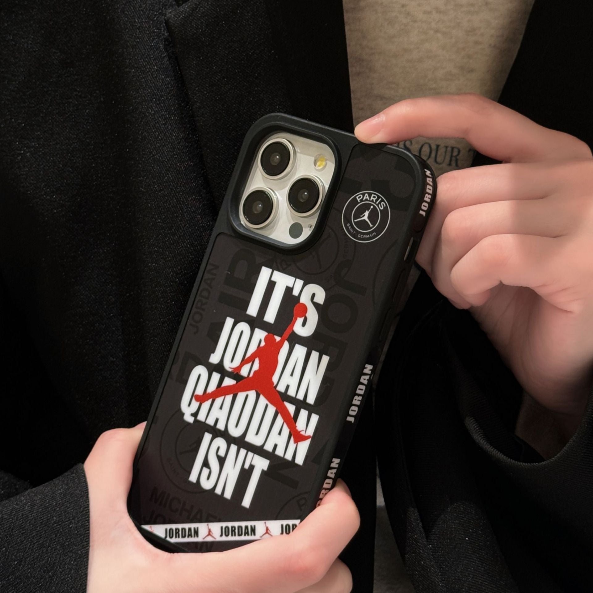 NIKE ×Just Do It Tag iphone Case