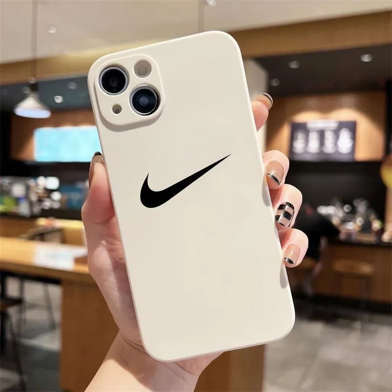 NIKE Simple Liquid Silicone iphone Case