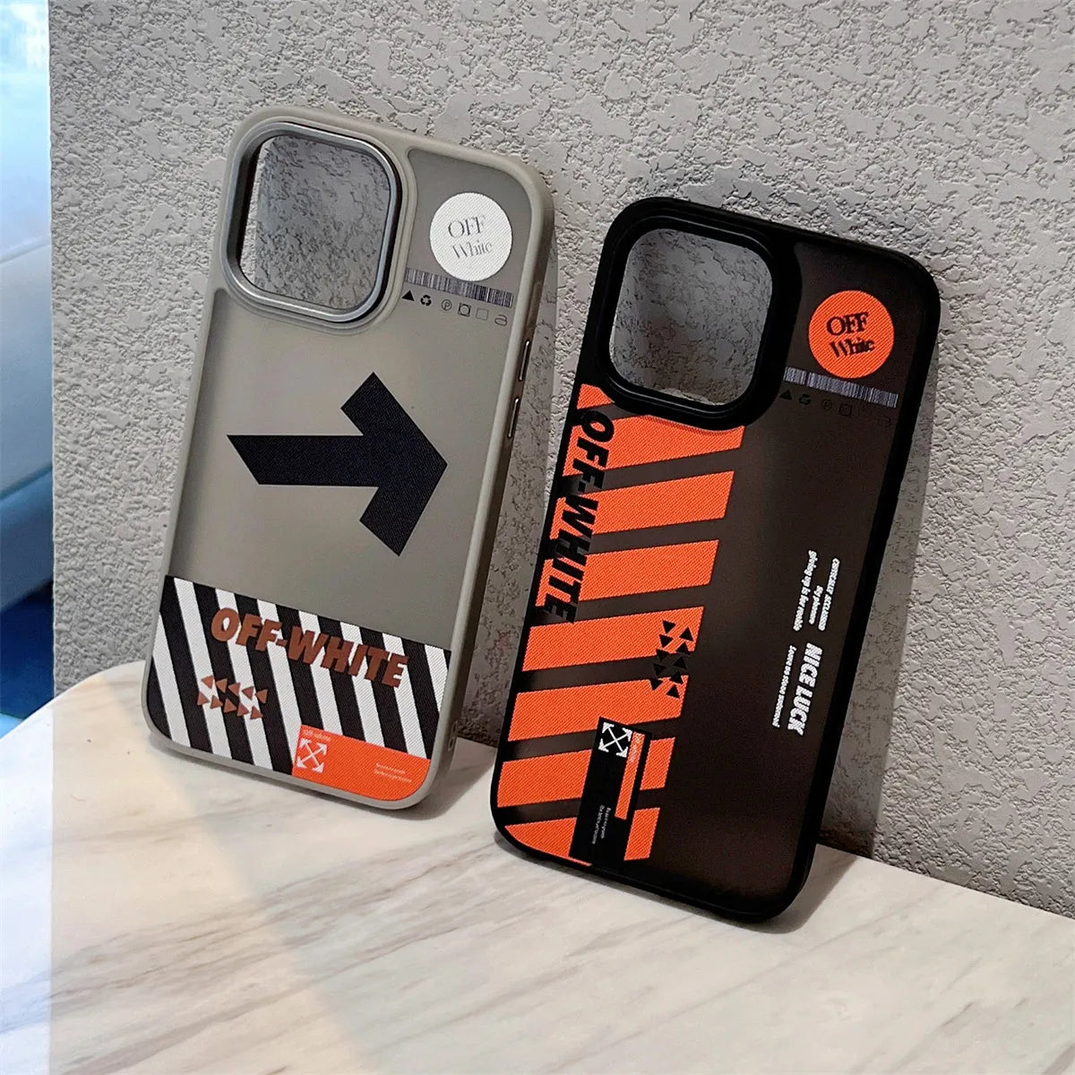 Off-White Trendy Street iPhone Case