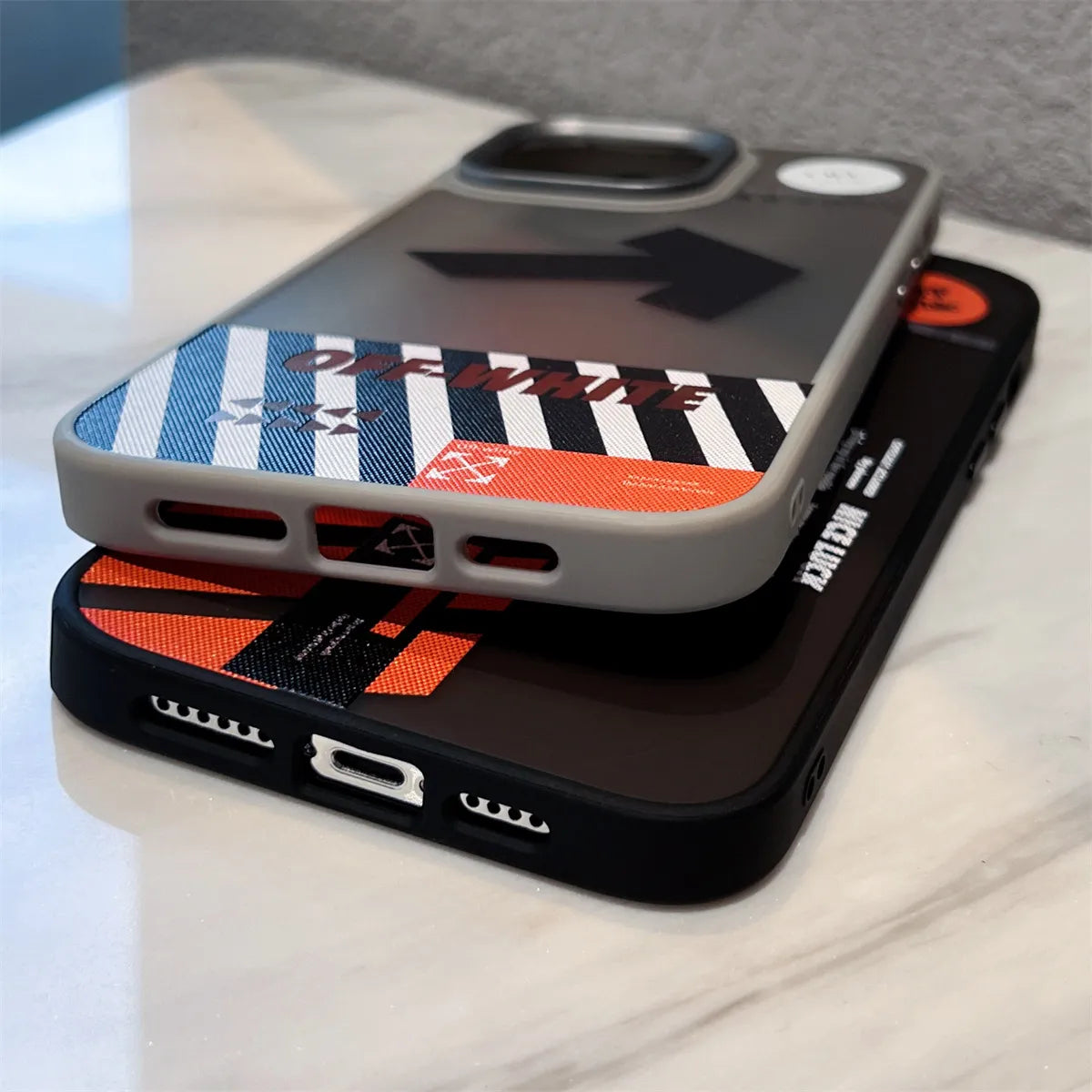 Off-White Trendy Street iPhone Case