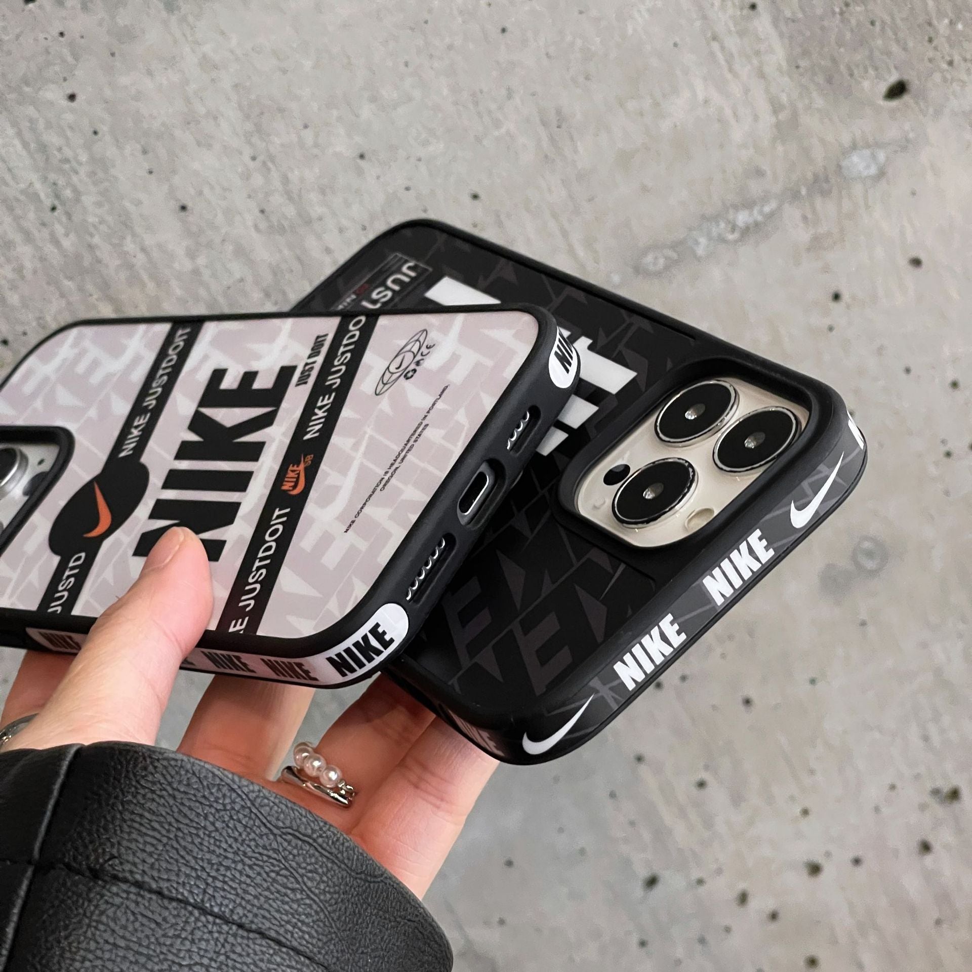 Nike ×Just Do It Matte Ins iphone Case