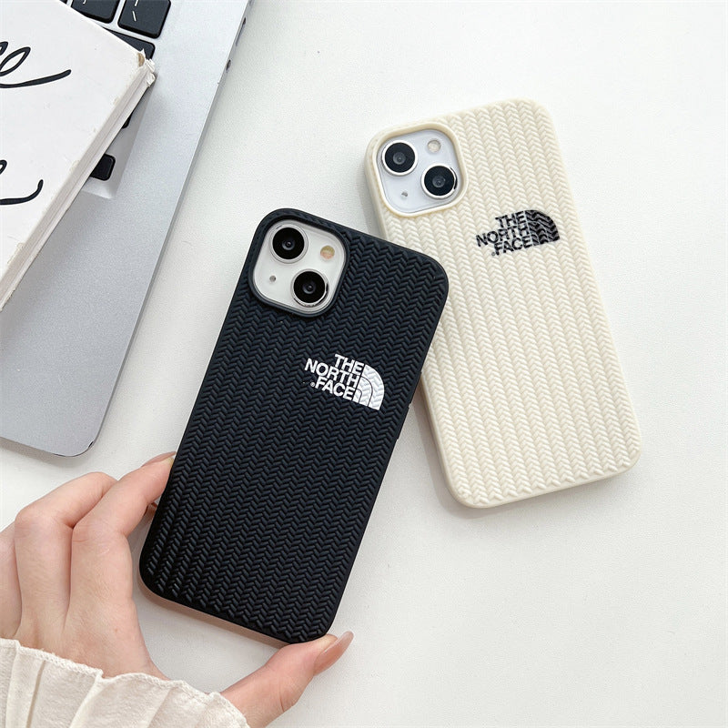 The North Face Braided Liquid Silicone iPhone Case