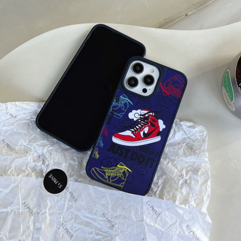 Nike × Air Jordan 1×Just Do It iPhone Case