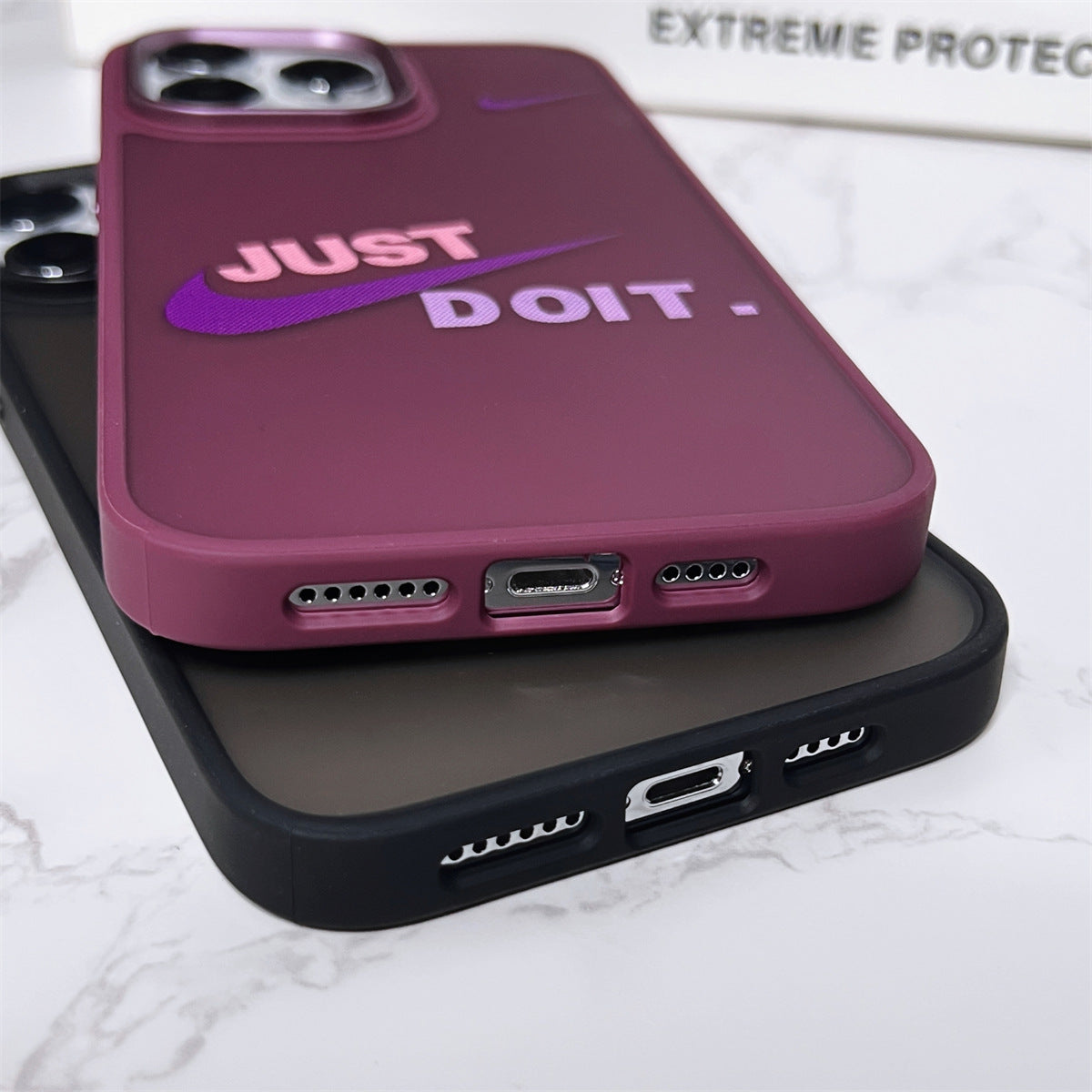 Nike × Just Do It Simple iPhone Case