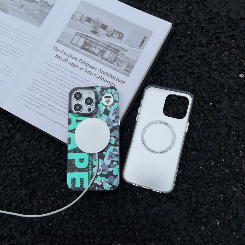 BAPE Camouflage Trend iPhone Case With Magsafe