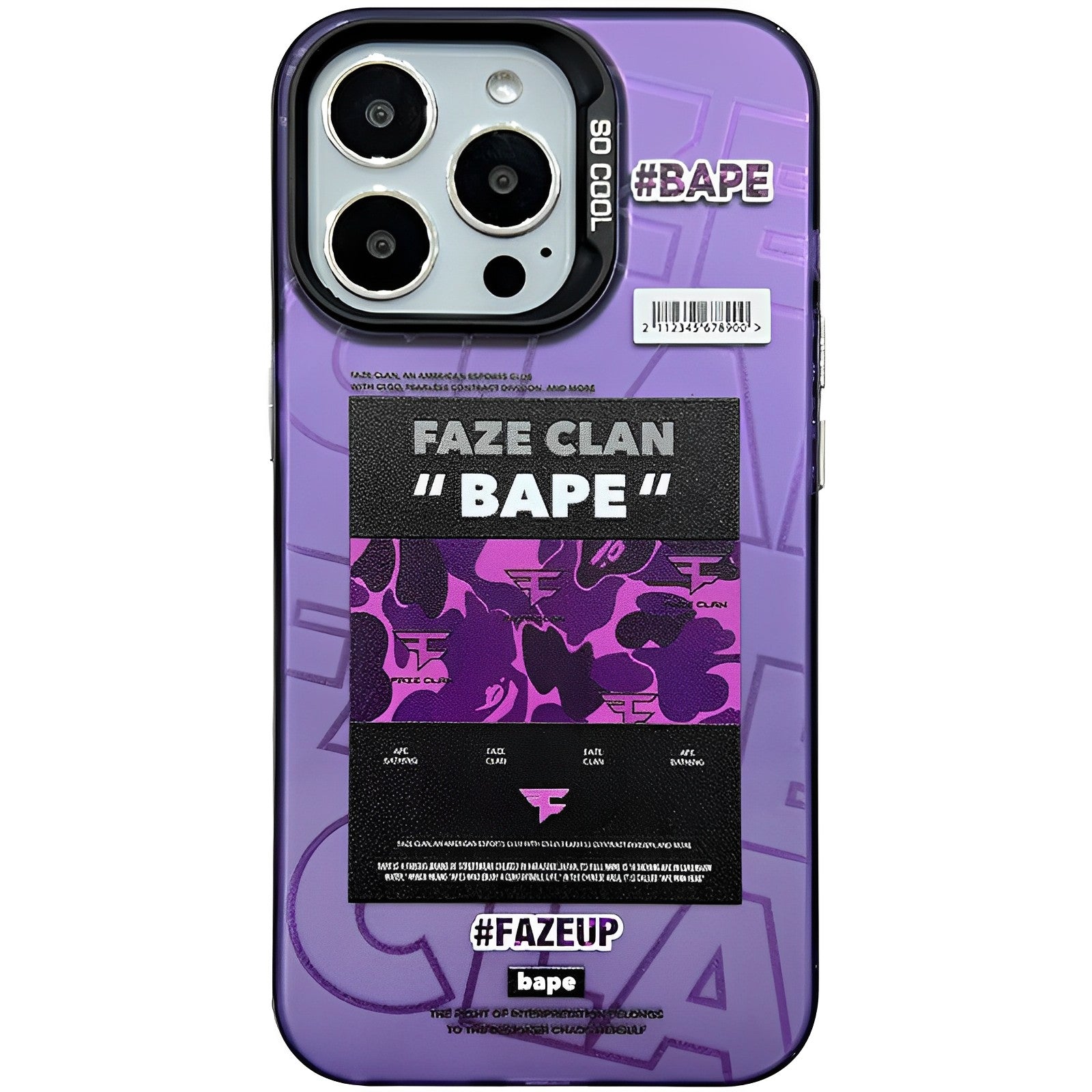 BAPE Camouflage Trend iPhone Case