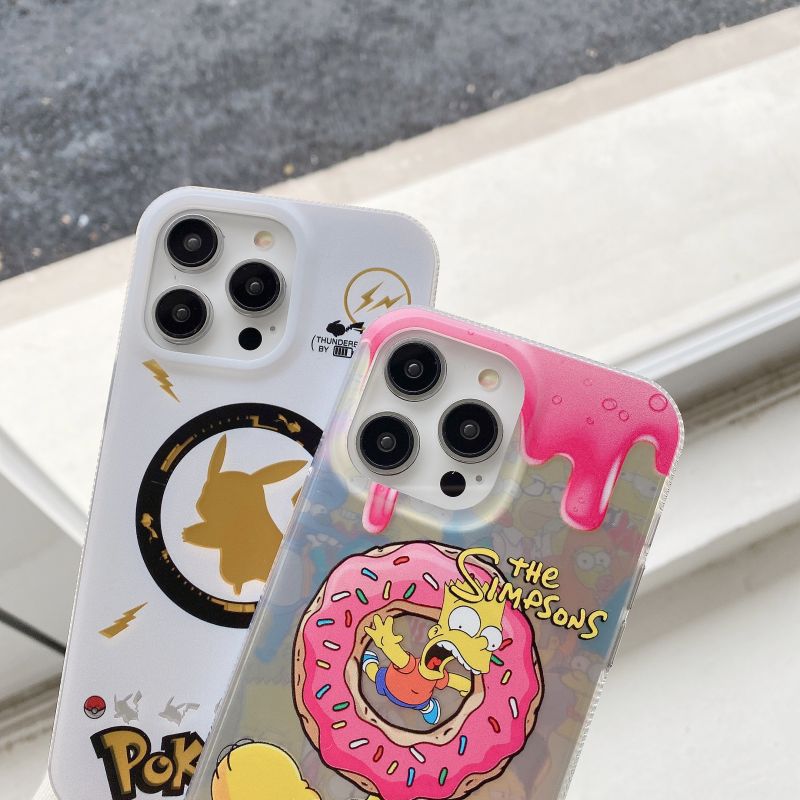 Pikachu×The Simpsons Magsafe iPhone Case