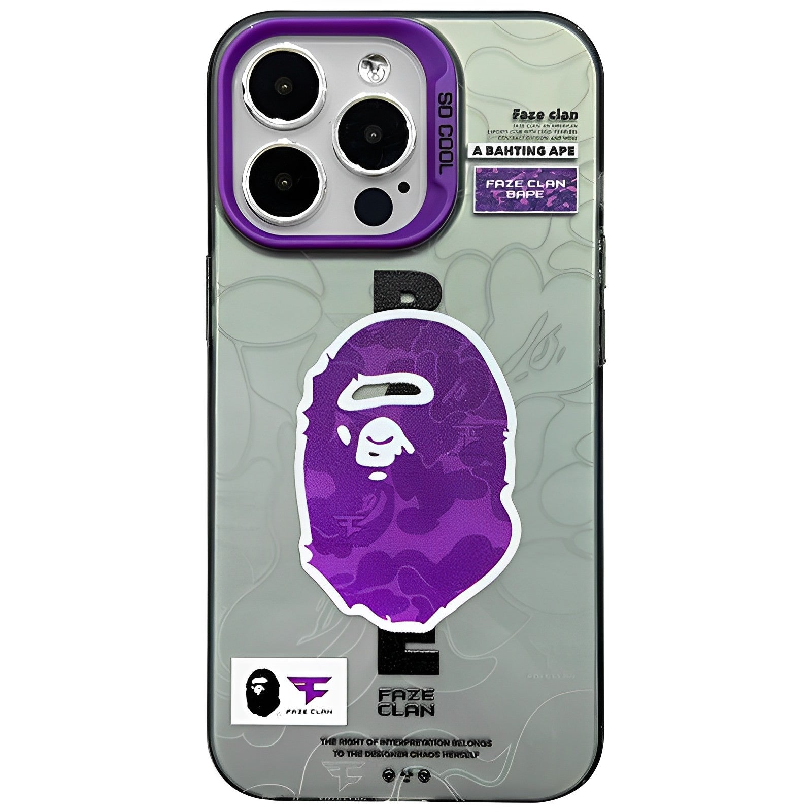 BAPE Camouflage Trend iPhone Case