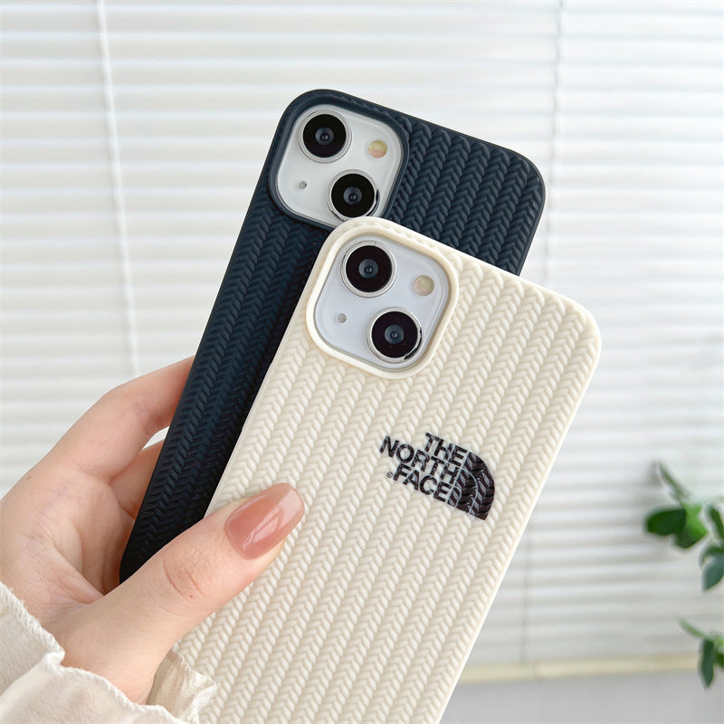 The North Face Braided Liquid Silicone iPhone Case