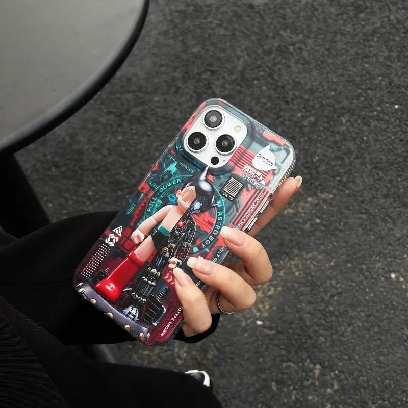 KAWS, Astro Boy iPhone Case Supports MagSafe