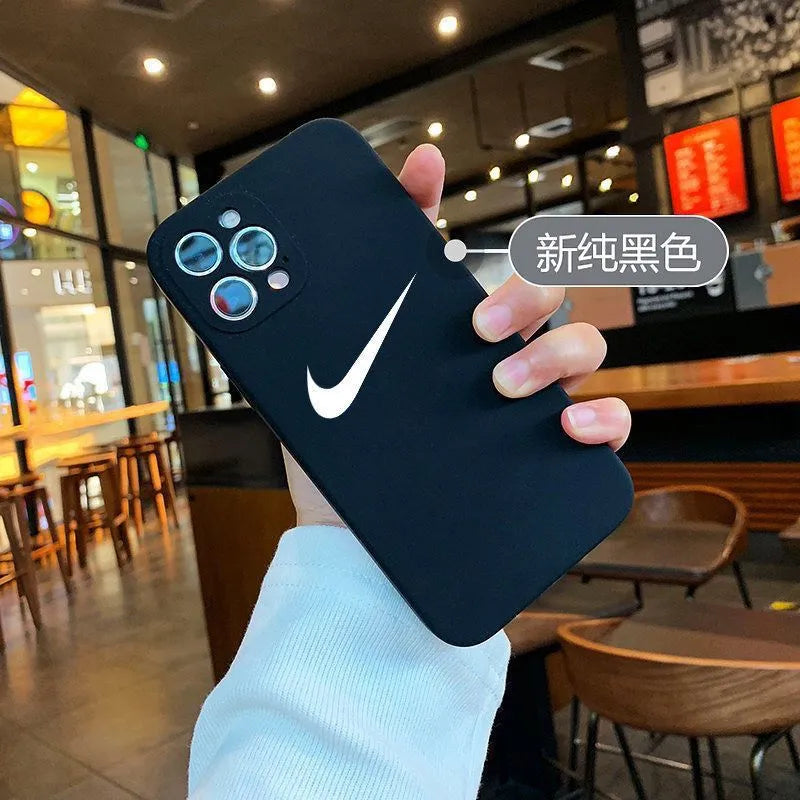 NIKE Simple Liquid Silicone iphone Case