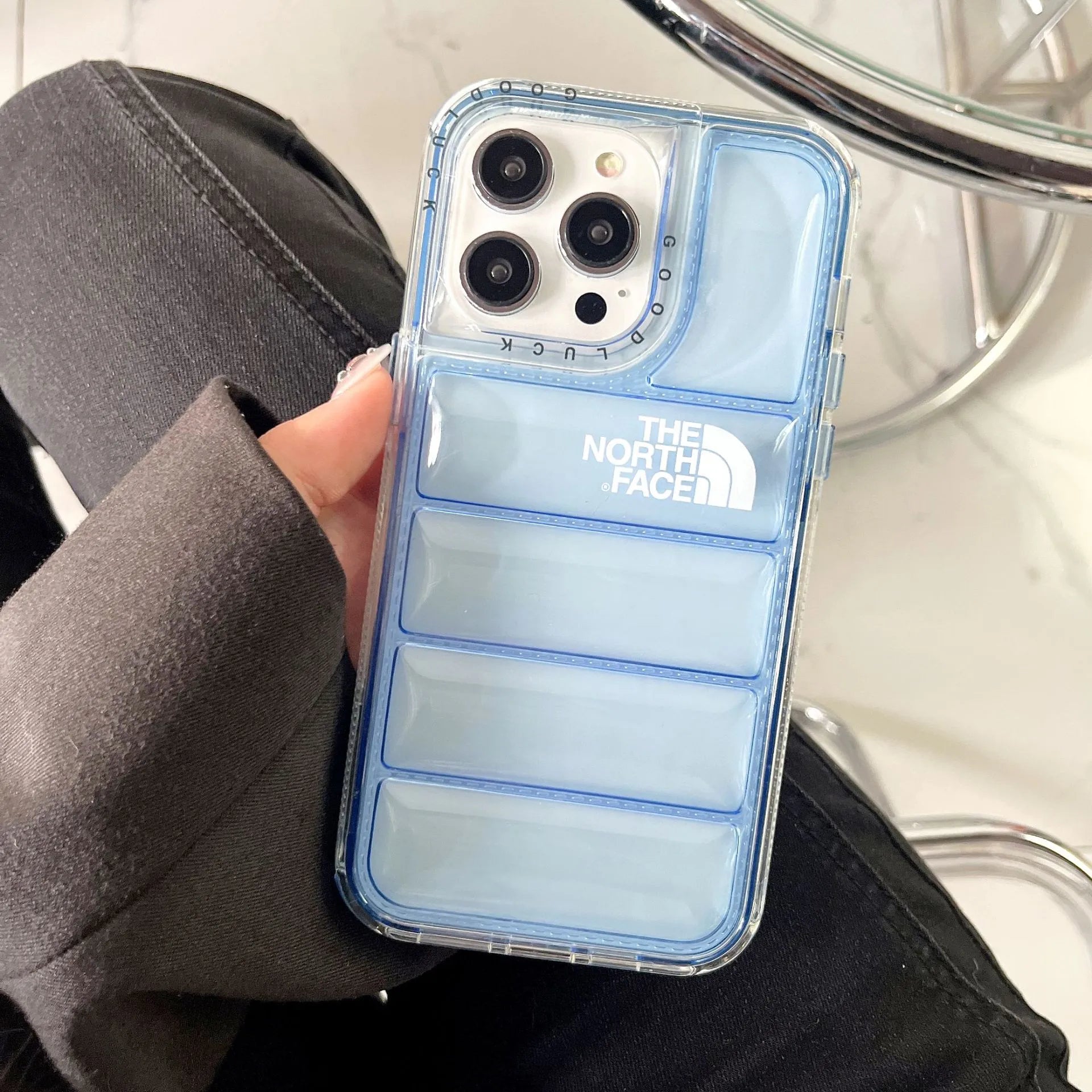 TNF Transparent 3D Airbag  iPhone Case