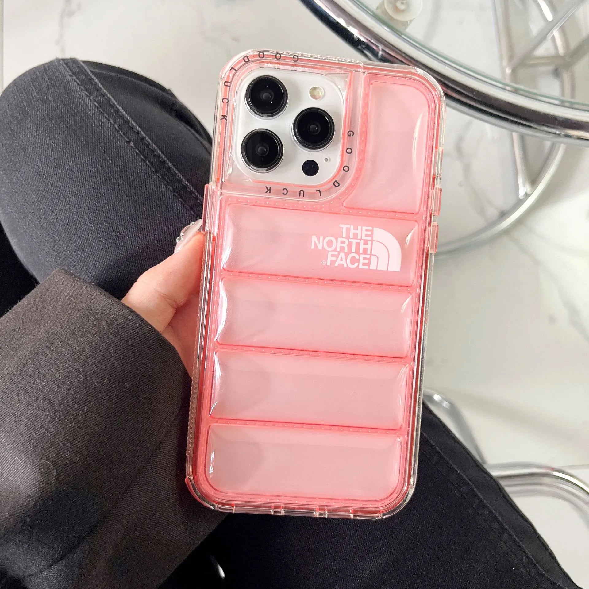 TNF Transparent 3D Airbag  iPhone Case