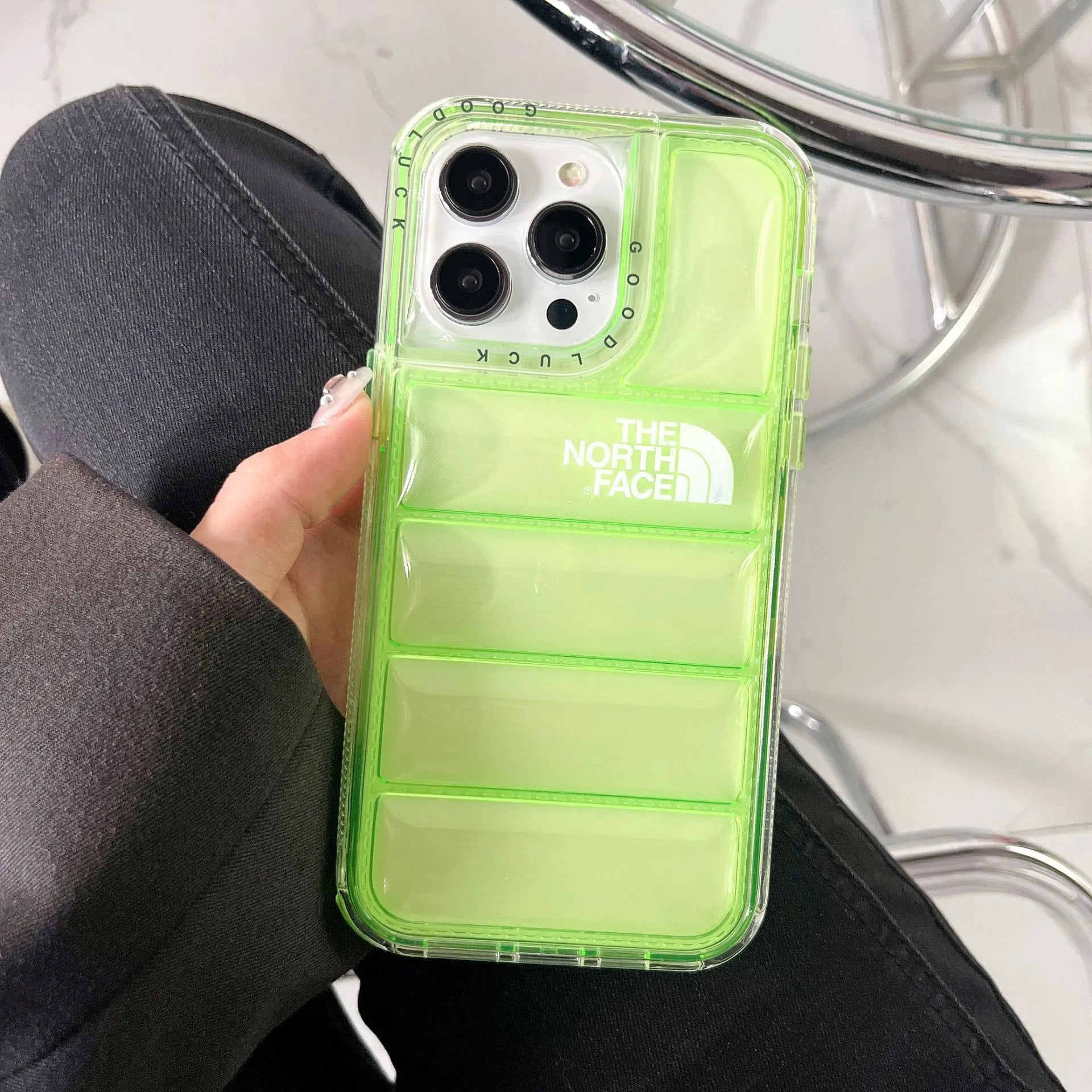 TNF Transparent 3D Airbag  iPhone Case