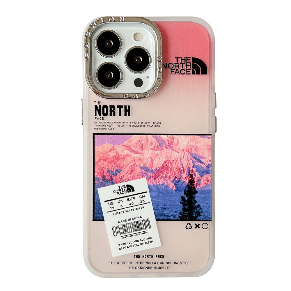 North Face Snow Mountain Scenery iphone Case