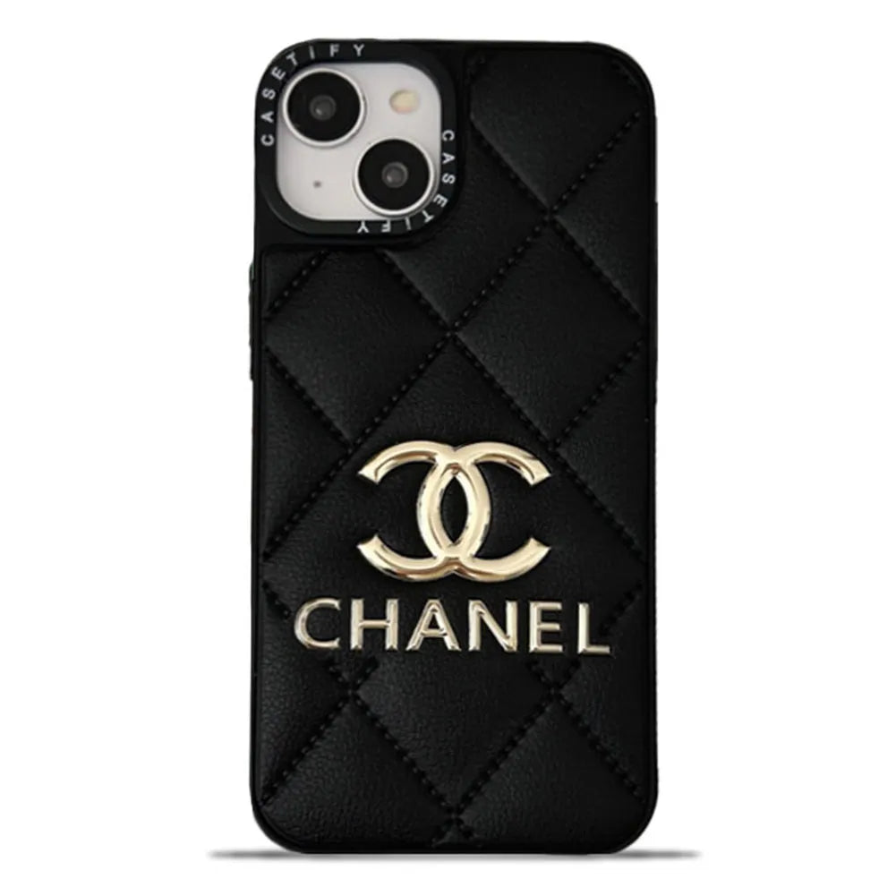 CC Leather luxury iPhone Case -Soft cushioning