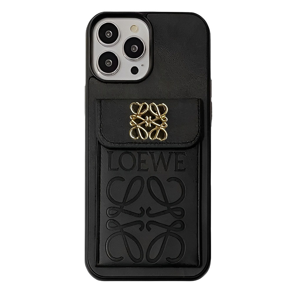 Loewe Retro Leather iPhone Wallet Case