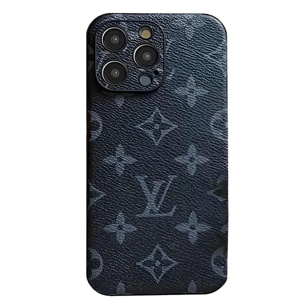 Monogram Vintage Leather iPhone Case