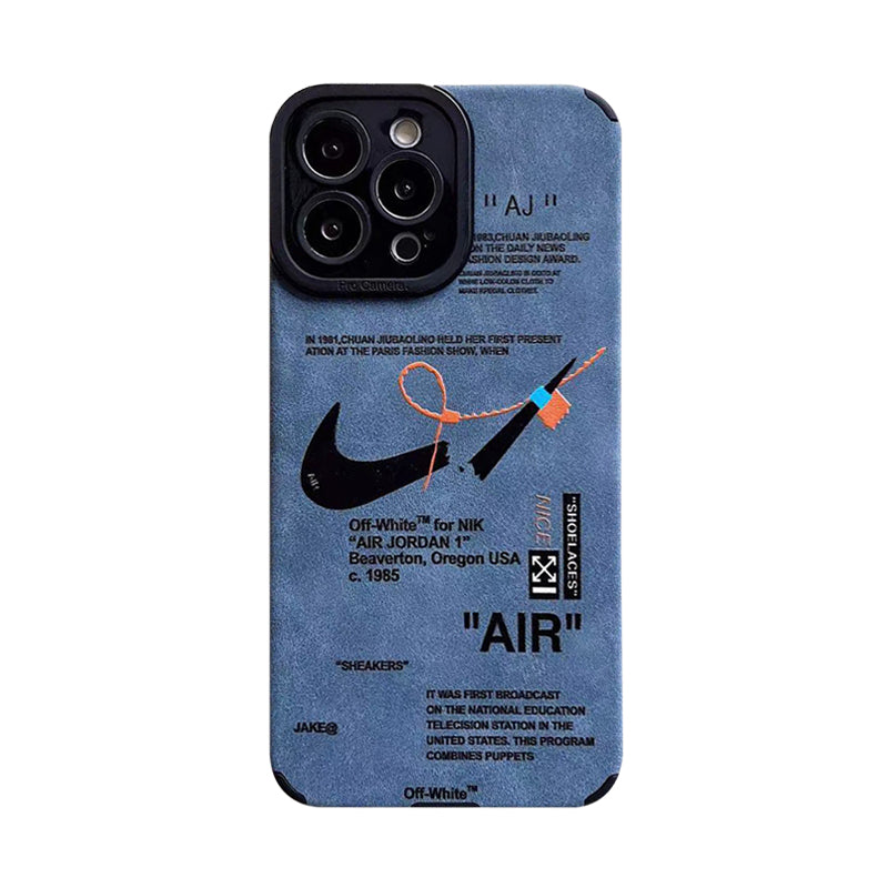 Suede Leather NIKE × Air Jordan 1 iPhone Case