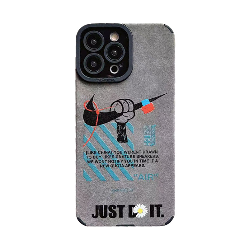 Suede Leather NIKE × Air Jordan 1 iPhone Case