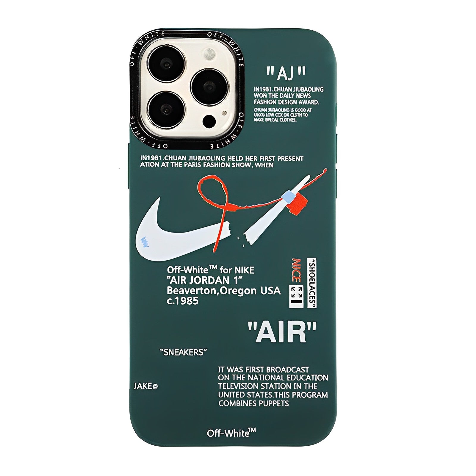 AIR JORDAN 1 ×NK Tag iPhone Case