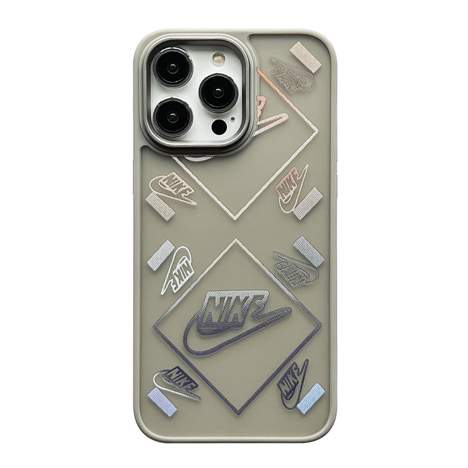 Nike × Air Jordan 1×Just Do It  iphone Case Frosted Trend Tags