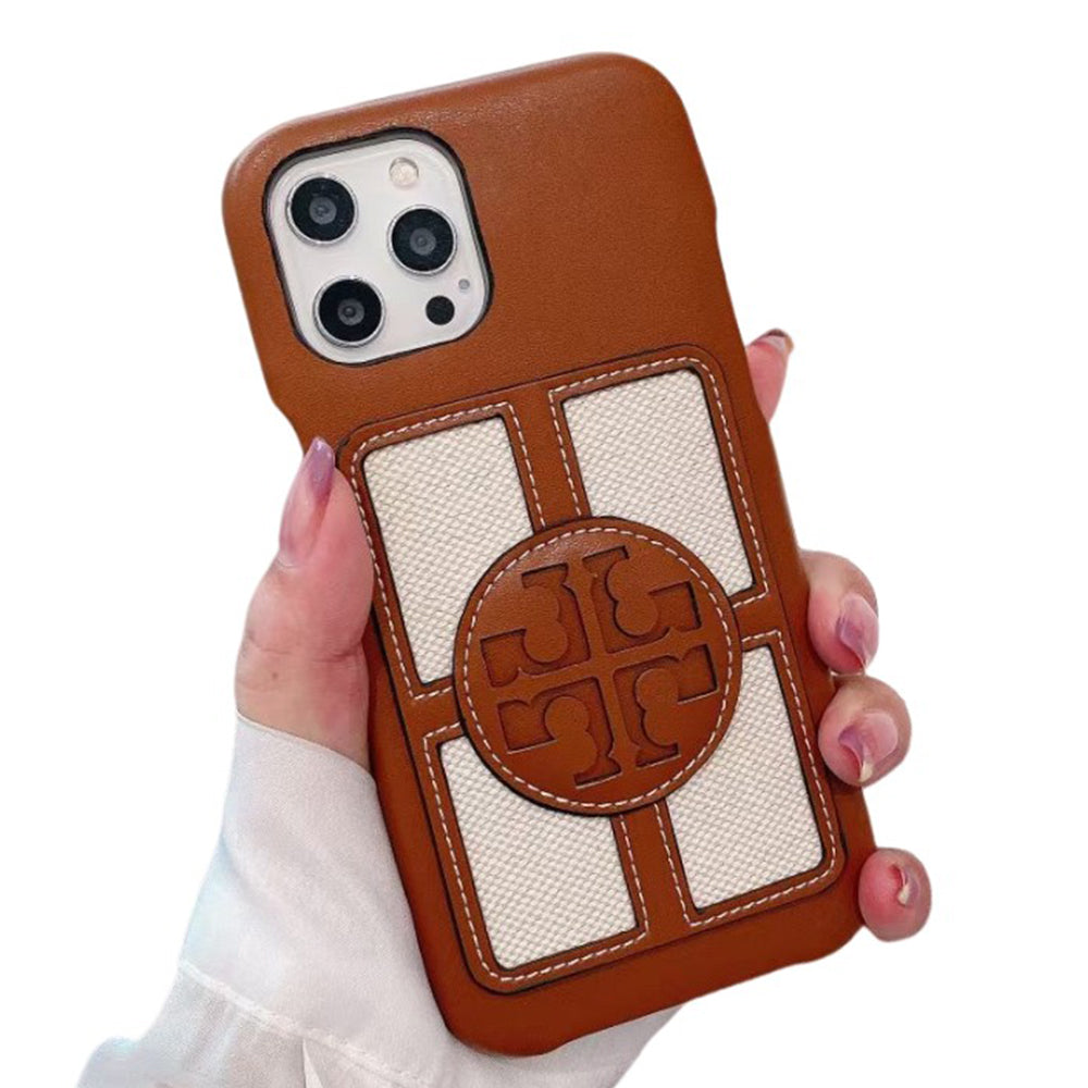 TB Retro Leather iPhone Wallet Case