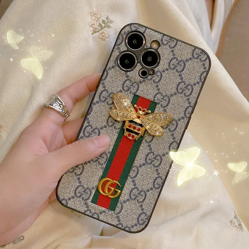 GG Classic Leather  iPhone  Case